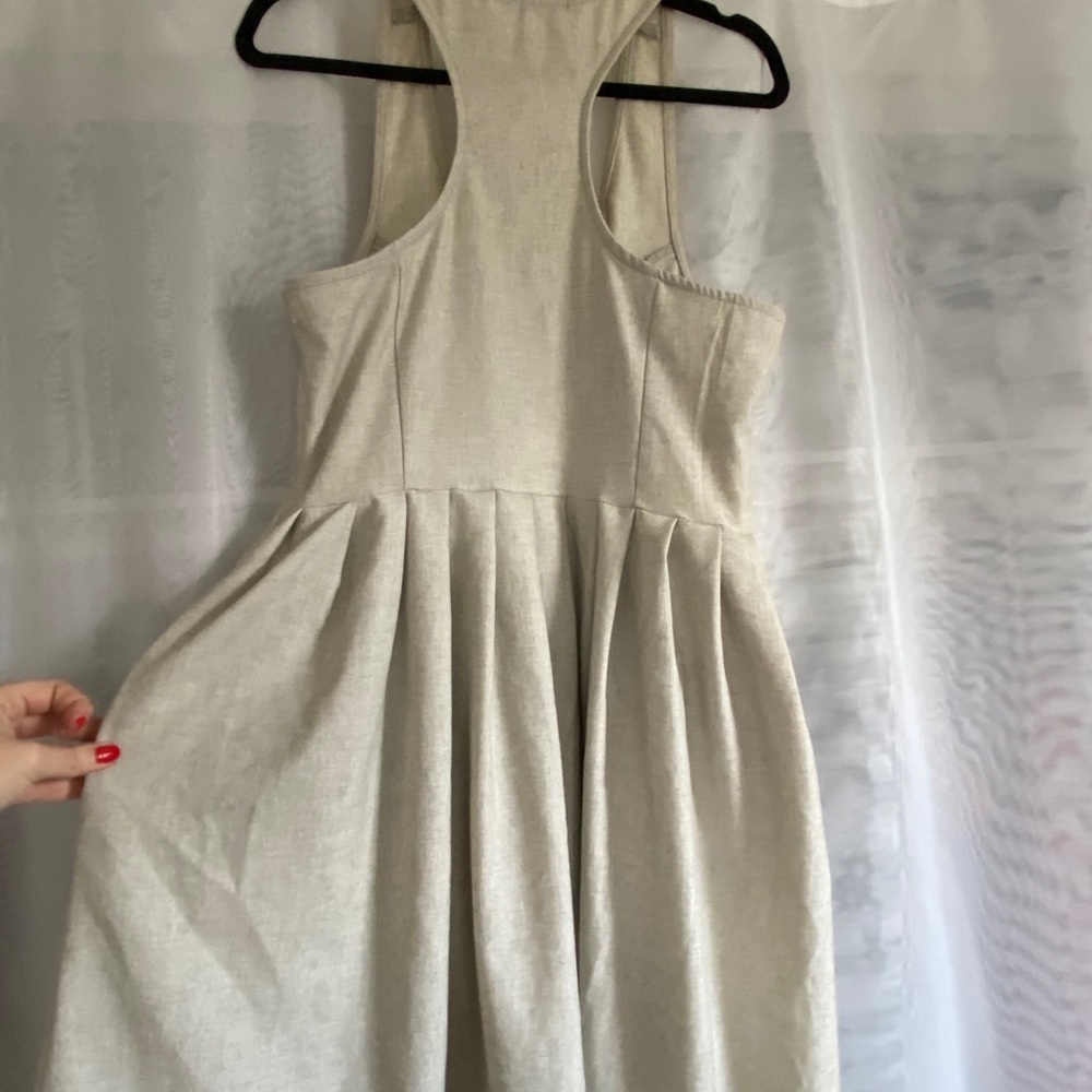 Vintage looking racer back dress